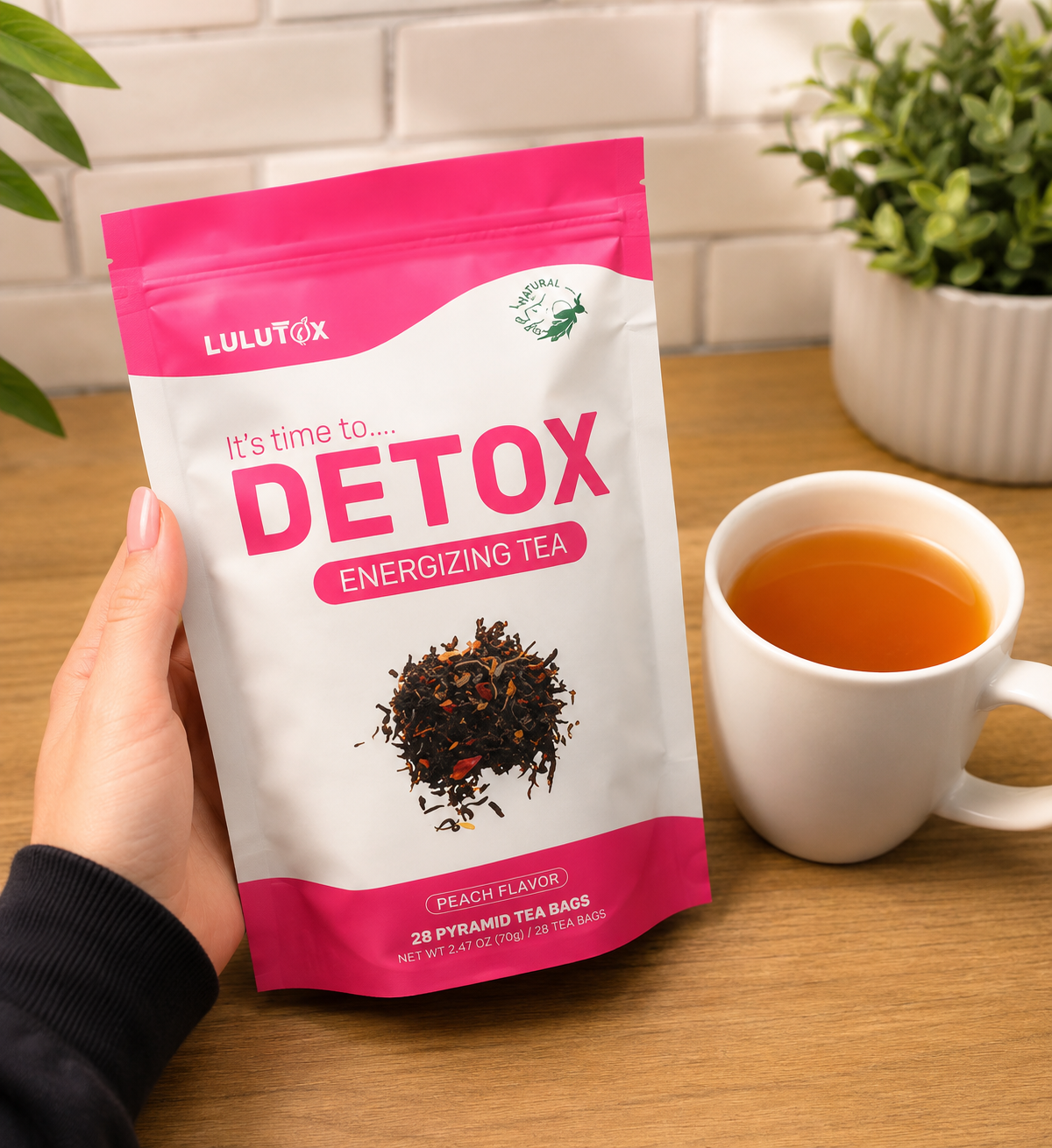Lulutox Detox Tee zum Abnehmen – Produktabbildung